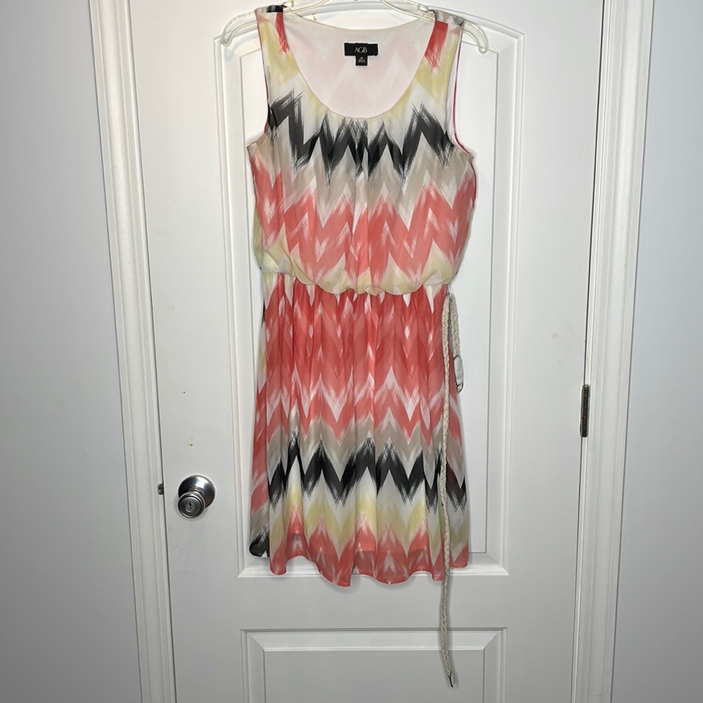 AGB dress pink medium size
